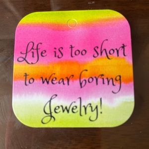 Bundle and Save!  3 items or more from my closet and receive a 15% discount.